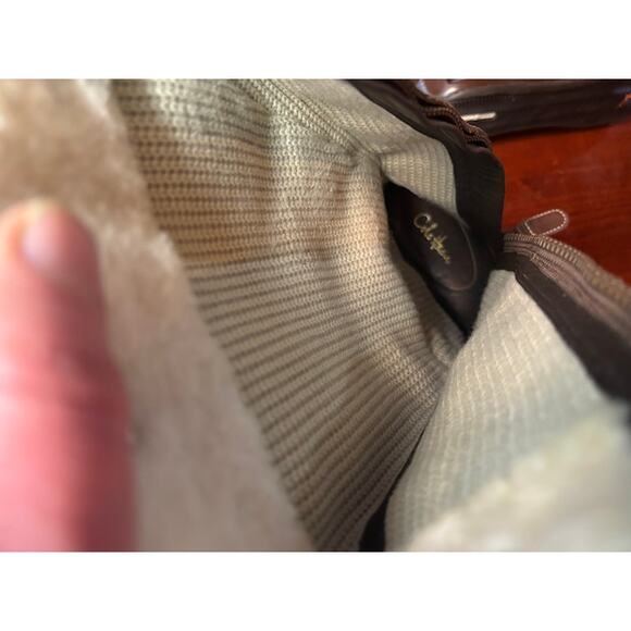 Cole Haan Boots Brown Waterproof Winter Rain Tall Boots women's size 8 - Picture 9 of 9